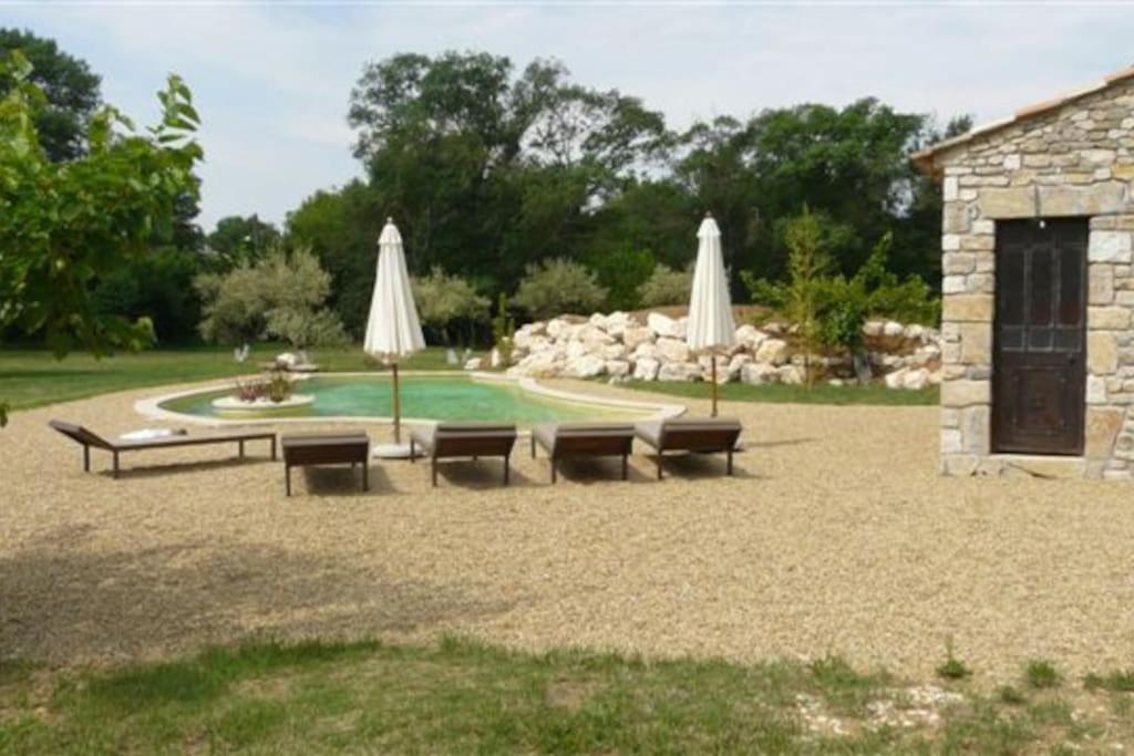 Gite De Charme 80 M², Piscine, Proche D'Uzes. Vezenobres Екстер'єр фото
